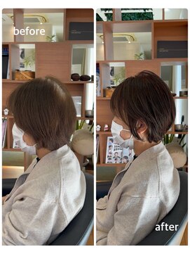 クララ ジャパン みらい平店(CLALA JAPAN) ふんわりショートカット