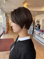 シンク 豊中店(sync) ショートカット/ショートスタイル/オリーブブラウン