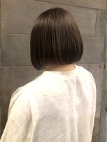 美々百花 ザスパ(美々百花 theSPA)&nbsp;アッシュブラウンカラー 透明感カラー ストレート 髪質改善 30代