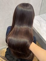 ロンド フィーユ(Lond fille)&nbsp;オリーブグレー髪質改善/黒髪/小顔/くすみベージュ/銀座 ■