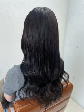 オルク ココ(Orque coco) 透明感髪質改善◎暗髪カラーラベンダーブラック×くびれヘア