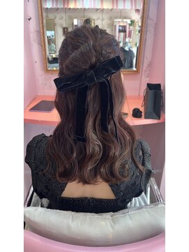 ミーネピンク 行徳(Miene Pink) 大人かわいいヘアアレンジ20代30代40代☆髪質改善【Pink】