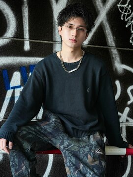 リップス 原宿(LIPPS) 爽やかさ満点!!ルーズフェザーパーマ