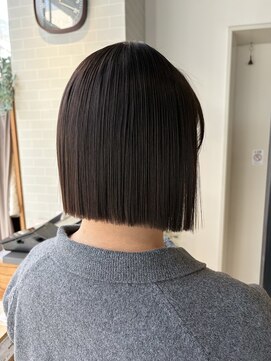 ルチア ヘア ステラ 京都店(Lucia hair stella) タッセルボブ/ハッシュボブブラウンベージュ学割U24/京都/河原町