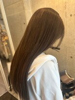 ロッカヘアエジェ(ROCCA hair eje.)&nbsp;【美髪×王道】ナチュラルストレートロングハイライトカラー
