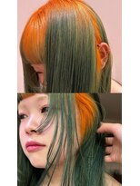 フェイス 石川町 (FACE) 大胆カラーもブリーチで実現!