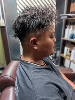 バーバーバー 都賀(BARBER-BAR)&nbsp;男の色気、スキンフェード×ツイストスパイラル