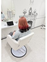円(en)&nbsp;裾ブラック×チェリーピンクデザインカラー