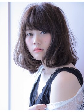 アートプラス(ART+) 【ART+】岸本英樹 大人可愛い 簡単内巻きボブ