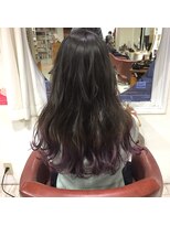 ビードロ 吉祥寺店(vi dro)&nbsp;【お客様スタイル】パープルグレー×グラデーション