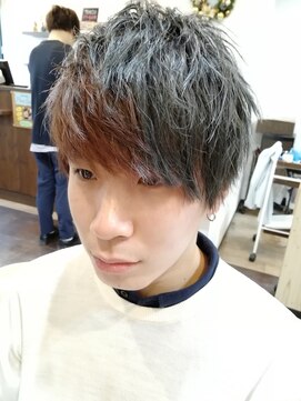 ヘアースペースシャルム (HAIR SPACE Charme) アクセントカラー♪　マット×フェザーマッシュ