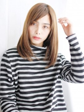 ナル 白山神社参道通り店(nalu) ナチュラルレイヤーストレート