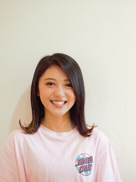 スーパークール アンド リコ(SUPERCOOL and RICO.) 外はねミディアム（ストレート＆ケアブリーチ）