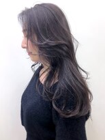 アルバム 渋谷パルコ(ALBUM)&nbsp;ウェーブレイヤーアッシュ_耳かけウェーブパーマ_ba286323