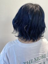 アース コアフュールボーテ ふじみ野店(EARTH coiffure beaute)&nbsp;ネイビーブルー