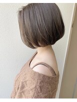 マーシアバイアルティナ 蒲田店(Marcia by artina)&nbsp;ライトベージュ×ミニボブ[Macia蒲田]