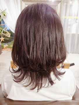 ウィービーパセリ atre川越店(WE BE PARSLEY) ショートウルフ　担当西田大輔