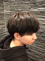 プレミアムバーバー 表参道店(PREMIUM BARBER produce by HIRO GINZA)&nbsp;緩めパーマ×ツーブロック