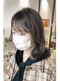 イヤリングカラーでオシャレに◇ブリーチカラー◇ミルクティー