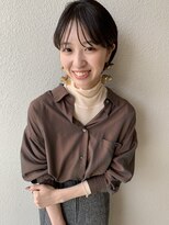 モリオ フロム ロンドン サッポロファクトリー店(morio FROM LONDON)&nbsp;【morio札幌】札幌ショート　大人かわいい黒髪ショートボブ