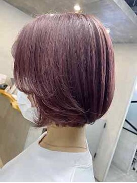 ジーナ 札幌(Zina) 髪質改善＊艶髪ペールピンク＊美髪【Zina 札幌】