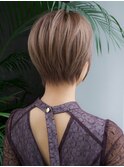 前髪あり大人ショート20代30代40代【AIN.表参道】川原大地