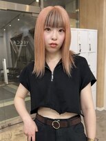 イェッカ パビル(YECCA pabil)&nbsp;ペールオレンジ＊（ブリーチ2回）