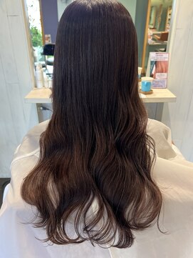 トリコ ショップアンドヘアサロン(tricot shop hair salon) ラベンダーピンク/大人ロング