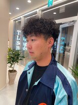 【自由が丘】メンズスパイラルパーマ×刈り上げ