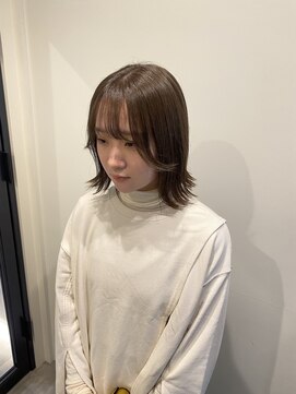 ユニコ(unico) 髪質改善カラー/マグネットカラー/オリーブグレージュ