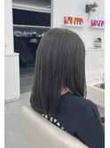 AO hair アッシュブラウン