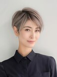 【お洒落な白髪カバー】ベージュ系で白髪をぼかします