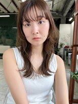 ソピ バイ インビテーション(sopi by invitation)&nbsp;ことりベージュ/ウルフレイヤー/オリーブベージュ/斜めバング