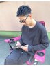 メンズデザインカット＋ヘッドスパ