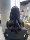 【モモカ】イメチェン☆ウェーブパーマ×コテ巻き風パーマ