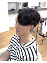 ビカム 名駅(become)&nbsp;【ガイルヘア】メンズセンターパート韓国刈り上げナチュラル