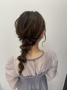 ネイロ 日本橋(NeiRo) ヘアアレンジショートボブハイライトカラー大人ショートカット