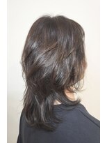 松本平太郎美容室 吉祥寺パートファイブ(PART5)&nbsp;セミディウルフ×イノアカラー×ハイライト/30代40代50代60代