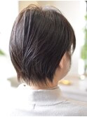大人キレイな耳かけショート/40代/50代/Sui hair design