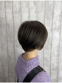 【カラー】【ショートカット】【トリートメント】【アッシュ】