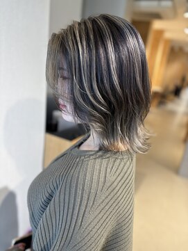 チャコレ 北千住店(Chacolle) バレイヤージュ×グレージュ