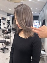 キング(K!ng)&nbsp;縮毛矯正髪質改善ハイライトレイヤーカット枚方美容室エクステ