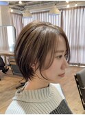 ナチュラルボブx大人ショートボブx小顔カット 20代30代40代50代