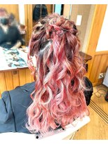 エクステンション クーチャー(Extention Cu'cha)&nbsp;ハーフアップ　推しイベント用