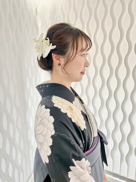 ピケトワール(piquetoile) 卒業式シニヨンセット＆袴着付け