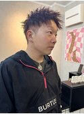 メンズ×レッドツイスト