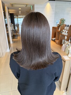 フェイス 大船(FACE) ツヤ髪透明感カラー×グレージュカラー/Kurumi【大船】