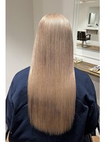 オーダイム(ou' dime)&nbsp;ショートブリーチケアブリーチハイライトレイヤーカット髪質改善