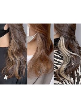 pealark式「透明感カラー」でトレンドカラーも◎似合わせ×理想カラー[髪質改善/縮毛矯正/レイヤーカット]