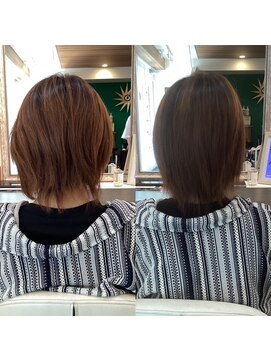 ヘアー ボニータ(hair bonita) #髪質改善#縮毛矯正#酸性ストレート#ストレート#前髪